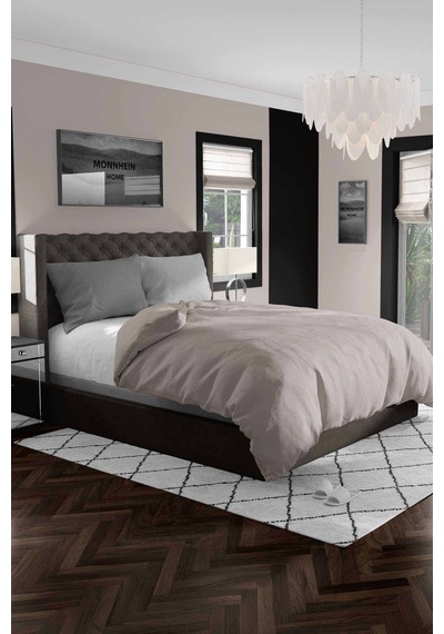 Yıkanabilir Kaymaz Taban Dijital Baskılı Halı Ve Yolluk Leke Tutmaz Salon & Mutfak Halısı - 1094 Beyaz