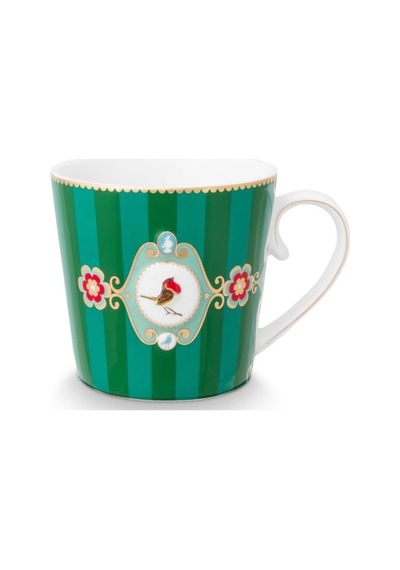 Pip Studio Love Birds Yeşil Porselen Kupa 250 Ml Genel