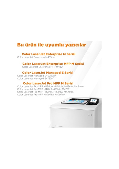 Tonermax Hp Color Laserjet Pro Mfp M454nw Uyumlu Toneri - Çipli/ Hp 415a Uyumlu Toner Set - Çipli