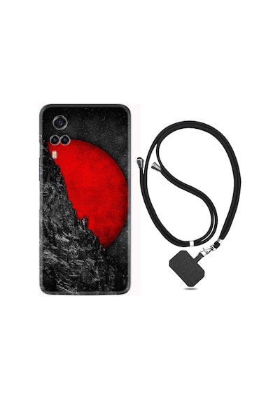 Vivo Y53S Kilif Boyun Askili Kirmizi Gezegen 1713 542920891