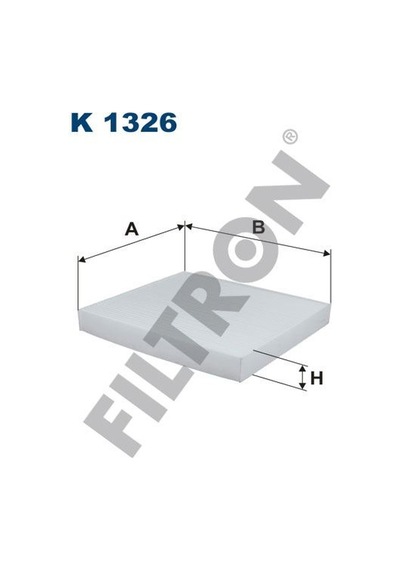 FILTRON K1326 POLEN FİLTRESİ FORD RANGER12- 2.2 TDCİ 125HP 11-