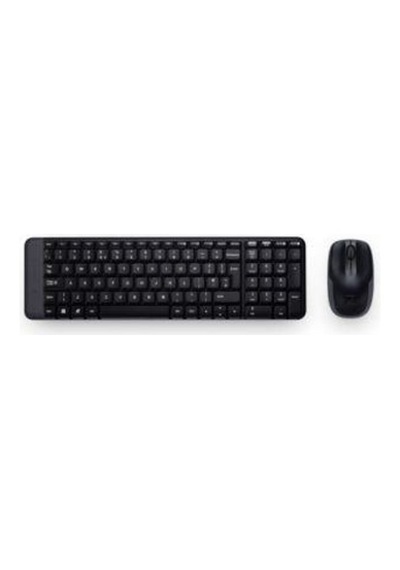 Logıtech Mk220 Q Türkçe Kablosuz Standart Siyah Klavye+ Mouse-208142