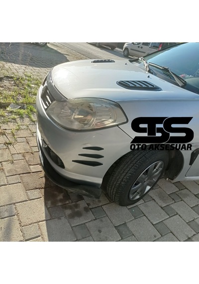 Renault Symbol Thalia Uyumlu Piano Black Kaput Üstü Havalandırma Izgarası
