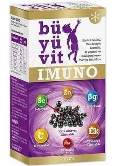 Büyüvit Imuno Şurup 100 ML