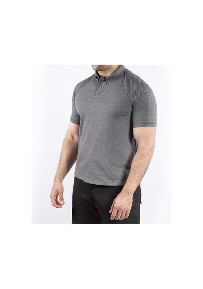 Outdoor Günlük Erkek Kısa Kollu T-shirt Pamuklu Tlac01 Füme