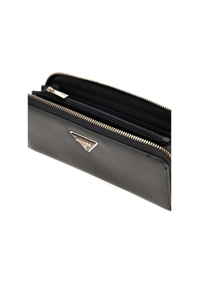 Guess Laurel Iı Üçgen Logolu Büyük Boy Kadın Cüzdan Swbg7459146 Siyah