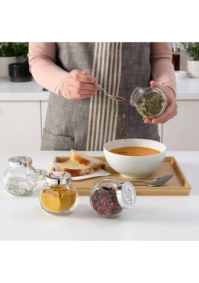 Ikea Raitan Ikea Baharat Kavanozu Seti 137696542 Beyaz