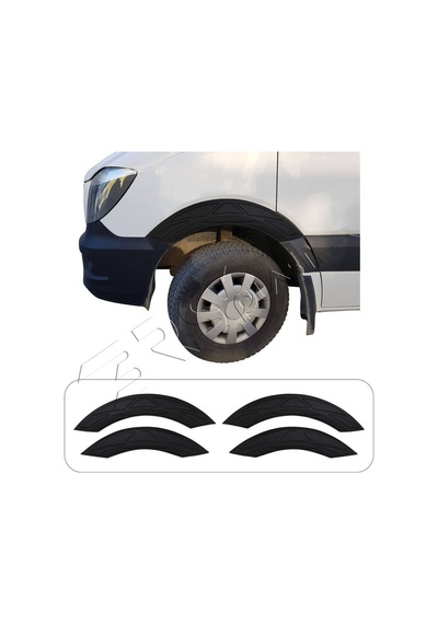 Mercedes Sprinter W906 Uyumlu 2006-2017 Damalı Çamurluk Dodik 4 Parça