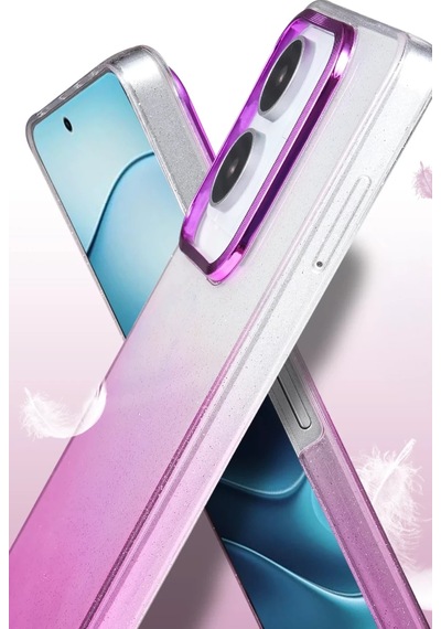 Xiaomi Redmi Note 14 4g Uyumlu Glossy Kapak - Pembe