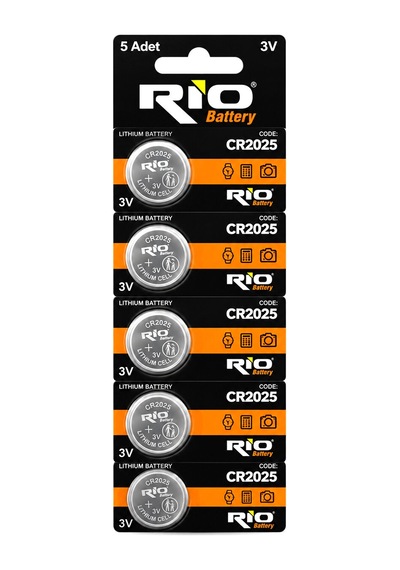 Para Pil 3v 5li Kart Lıthıum Battery Cr-2025 5728