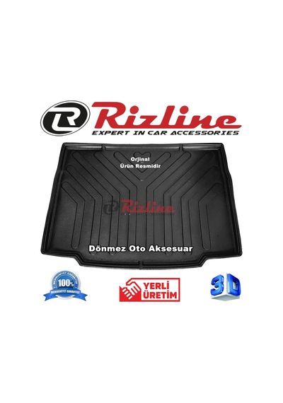 Renault Clio 5 3D Bagaj Havuzu Paspası Hb 2020 Sonrası Rizline N11.3168
