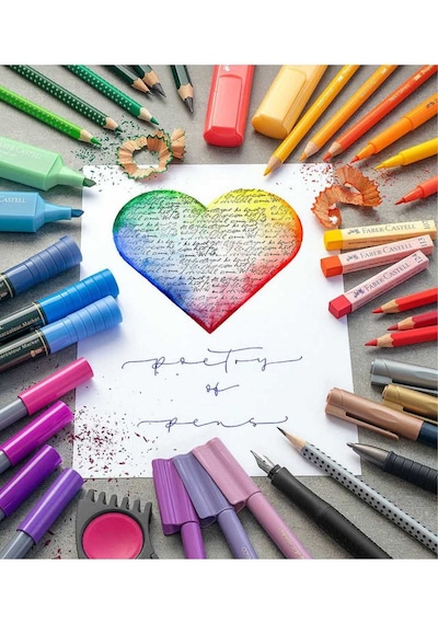 Tikky Versatil Kalem 0.7 Mm. 3 Adet Faber Castell 75 Mm 2b 0.7 Mm. 24'lü Tüp + Silgi Vişne Çürüğü