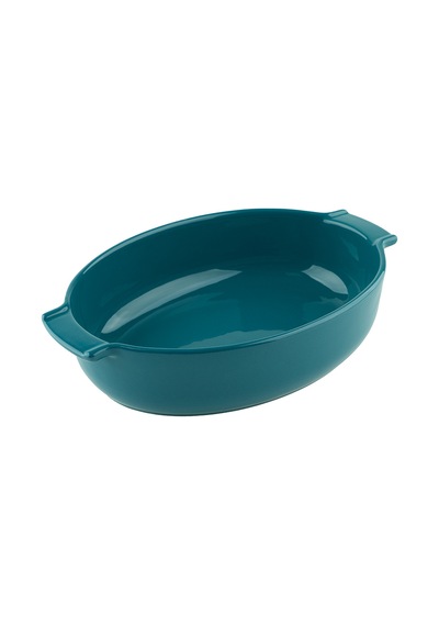 Aryıldız Elissa Oval Fırın Kabı Yeşil 31 Cm Çok Renkli