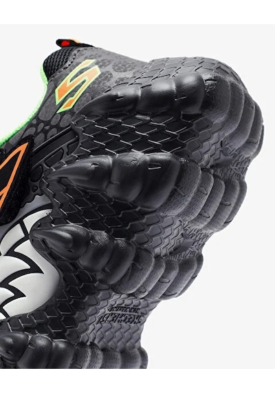 Skechers Skech-o-saurus Lights - Rapid-dino Çocuk Siyah Işıklı Spor Ayakkabı Karışık