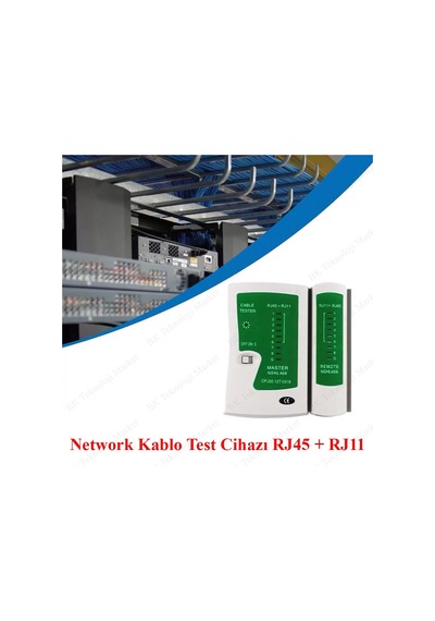 Rj45 Rj11 Cat5/6 Adsl Telefon Network Kablo Test Cihazı
