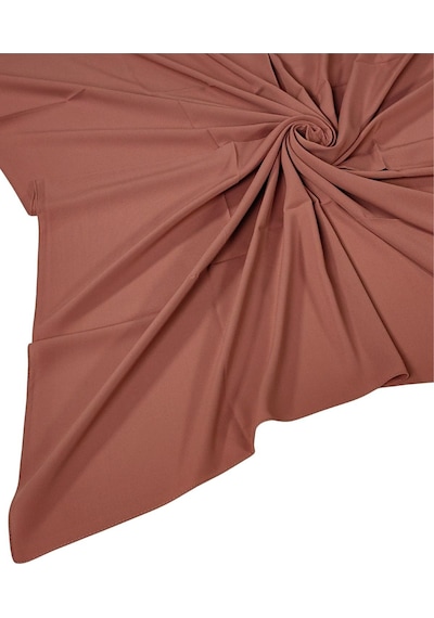 Mim Eşarp Tuana Eşarp Medine İpeği Eşarp 110x110 Cm Toprak