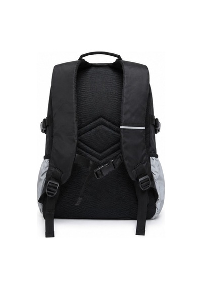 Umbro Motorcu Çantası Reflektörlü Sırt Çantası Okul Çantası Unisex Çanta Gri
