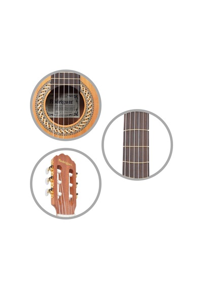 Rodriguez Rc544mn Klasik Gitar 4/4 Gül Tam Boy Öğrenci Gitarı