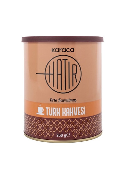 Karaca Hatır Orta Kavrulmuş Türk Kahvesi Teneke Kutu 250 G Karaca Hatır Orta Kavrulmuş Türk Kahvesi Teneke Kutu 250 G
