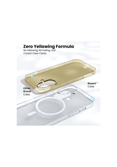 Teknomoda Apple Uyumlu iPhone 17 Kılıf Sararmaz Slim Magsafe Kablosuz Şarj Manyetik Sert Şeffaf Kapak Şeffaf Teknomoda Apple Uyumlu iPhone 17 Kılıf Sararmaz Slim Magsafe Kablosuz Şarj Manyetik Sert Şeffaf Kapak Şeffaf