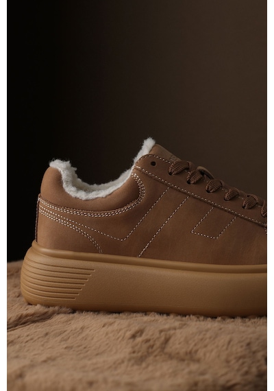Lufian Zenya Kadın Sneaker Ayakkabı Deve Tüyü Deve Tüyü 122230038100440 Deve Tüyü