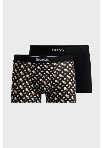 Boss Erkek Boxer 50517861 960 Siyah Siyah