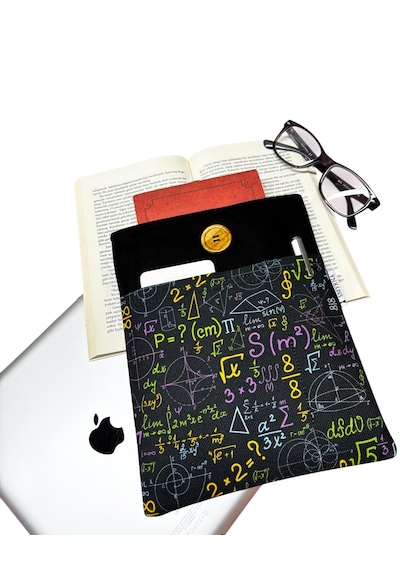Kitap Kılıfı / Tablet Kılıfı / Çok Amaçlı Kılıf Matematik,formül Siyah