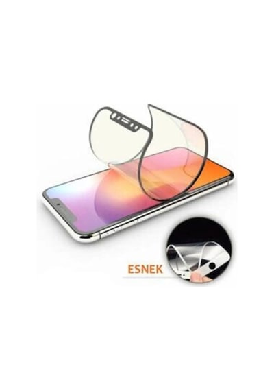 Samsung Uyumlu Galaxy A21s Seramik Nano Kırılmaz Tam Kaplayan Ekran Koruyucu Anti Static Özellik