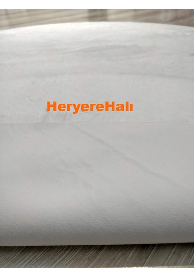 Mono Beyaz Yumuşak Dokulu Uzun Tüylü Yıkanabilir Suni Tavşan Post