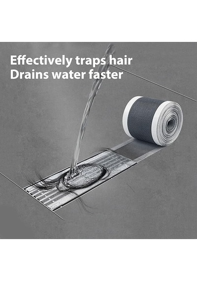 Lavabo Duşakabin Küvet Süzgeci Saç Toplayıcı Banyo Gider Tıkanma Önleyici Elek Kesilebilir Pvc File Herhangi Bir Diğer