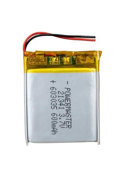 Sh Powermaster 603035 3.7 Volt 600 Mah Lityum Polimer Pil Najmaddin