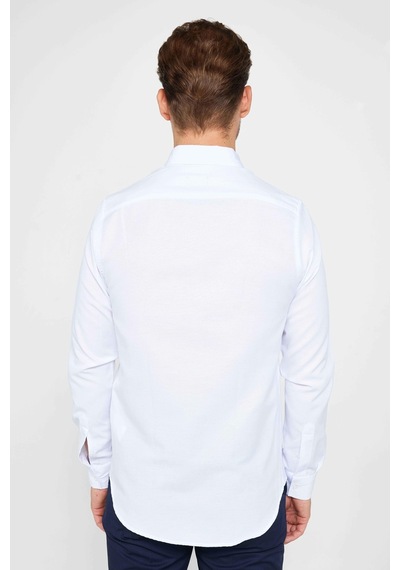 Tudors Erkek Slim Fit Dar Kesim Uzun Kollu Pamuklu Oxford Doku Kolay Ütülenebilir Beyaz Düğmeli Yaka Gömlek-31025-beyaz Beyaz Tudors Erkek Slim Fit Dar Kesim Uzun Kollu Pamuklu Oxford Doku Kolay Ütülenebilir Beyaz Düğmeli Yaka Gömlek-31025-beyaz Beyaz