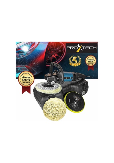 PROXTECH Profesyonel 6 Kademeli Devirli Koltuk Yıkama Zımpara