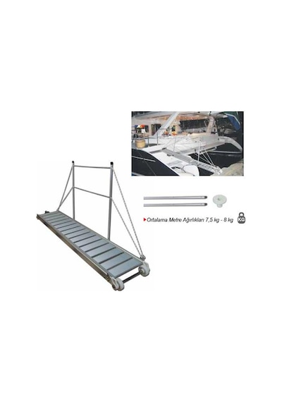 Sealux Psr-3S Alüminyum Basamaklı S.Pasarella 50X400Cm