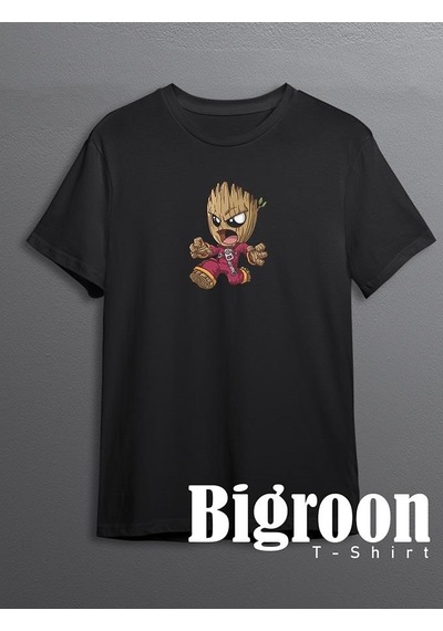 I'm Groot Ağaç Adam Avengers Galaksinin Koruyucusu Tişört Unisex T-shirt 001
