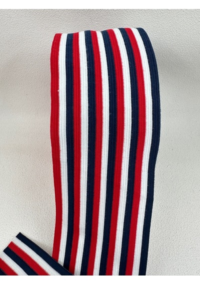 8.5 Cm Çizgili Örme Lastik-1 Metre-renkli