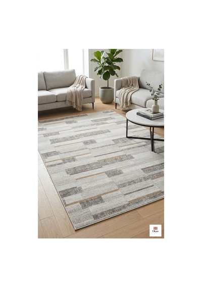Premium Akrilik Leke Tutmaz Modern Salon Halısı - 462.000 Vuruş Sık Dokuma - Oeko-tex Sertifikalı Çok Renkli