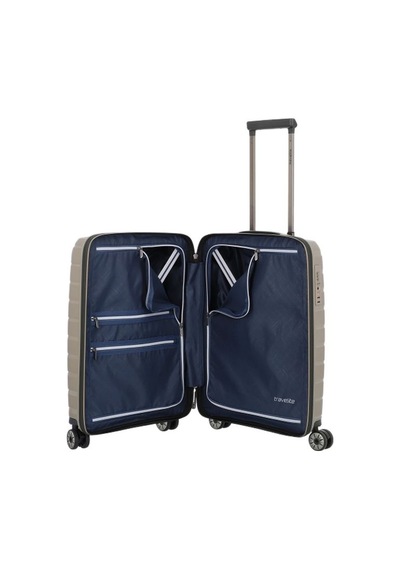 Travelite Air Base Trolley S Kabin Boy Valiz Açık Kahverengi