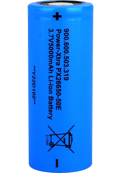 Power-Xtra ICR26650 5000 mAh 3.7 V 15A Discharger Li-Ion Şarj Edilebilir Pil