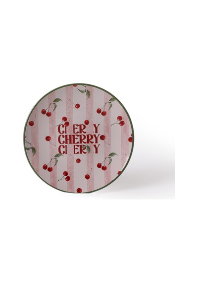 Keramika Cherry Ege Pasta Tabağı 20 Cm 4 Adet 23950-51 Çok Renkli