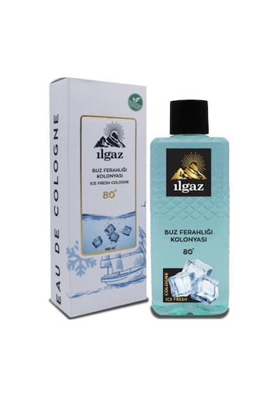 Ilgaz Elegance Series 80 Derece Buz Ferahlığı Kolonyası Pet Şişe 400 ML