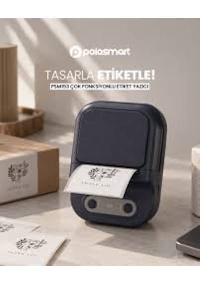 Polosmart Psm153 Çok Fonksiyonlu Etiket Yazıcı 1