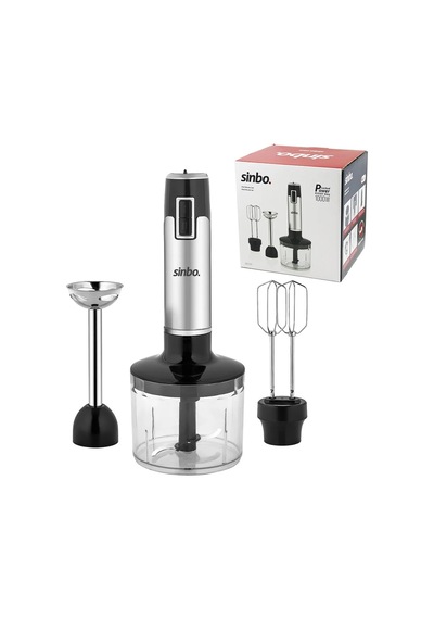 Multi Turbo El Blender Seti Ayarlanabilir Kademe Hız 700ml Hazne Shb-3181