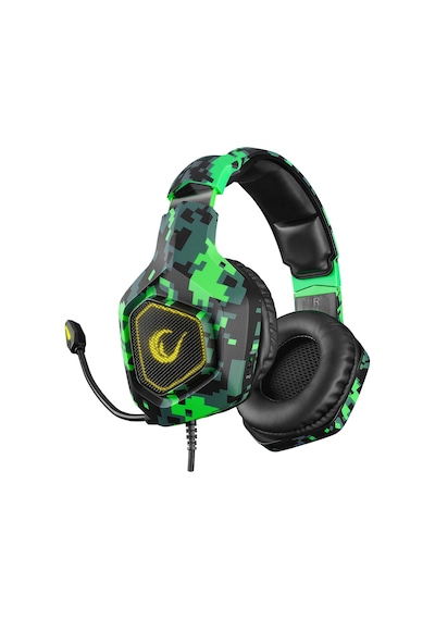 Rampage RM-K8 Crafting 7.1 Surround Rainbow Ledli Kulak Üstü Oyuncu Kulaklığı