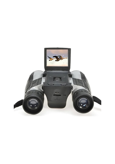 12x32 Zoom Dijital Dürbün Teleskop Kamera 5mp Cmos Sensör 2.0 İnc Tft Full Hd 1080 P Dvr Fotoğraf Çok Renkli