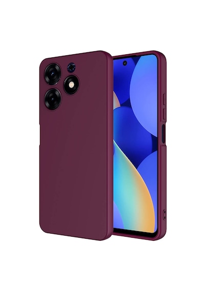 Tecno Spark 10 Pro Kılıf Yumuşak Silikon Kamera Korumalı Lansman Heptek İletişim Siyah