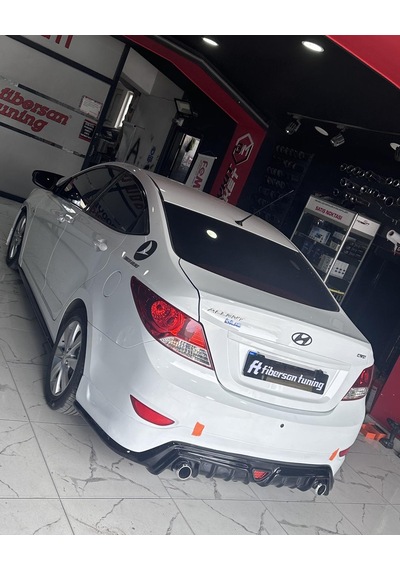 Hyundai Blue Arka Tampon Eki----fibersan Tuning