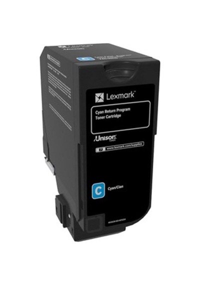 Lexmark 74C50C0 Mavi Fotokopi Toneri Cs720
