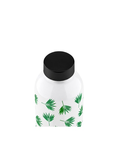 Mamawata Palm Paslanmaz Çelik Termos Matara 470 Ml Sızdırmaz Yalıtımlı Suluk Beyaz