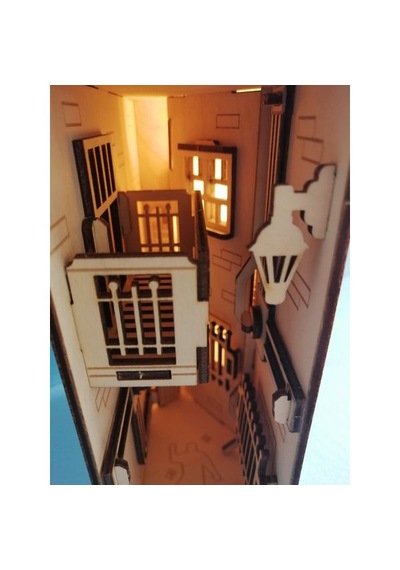 Book Nook Sherlock Holmes Kitap Tutucu Dıy Kendin Yap